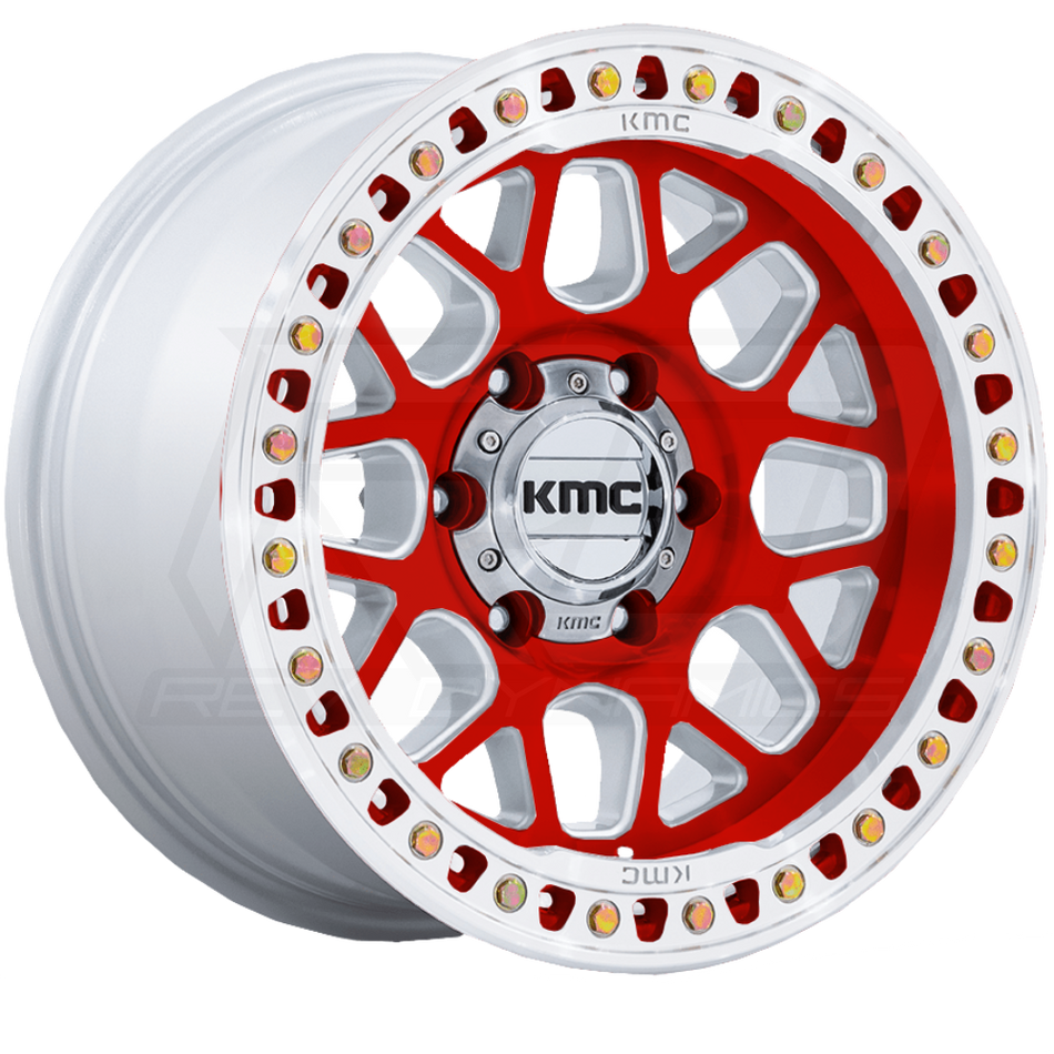 KMC GRS Jeep Gladiator JT 17" Wheel and 37" Tire Package