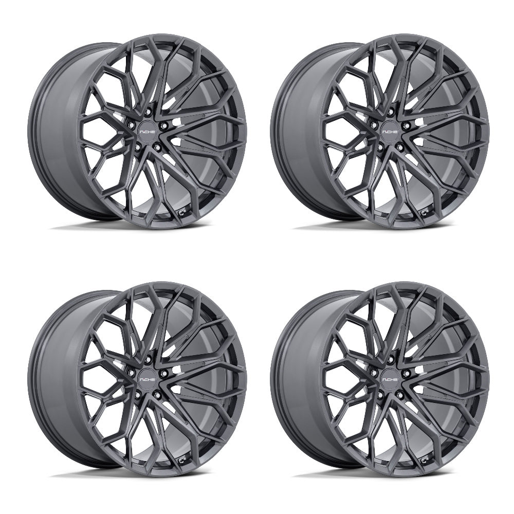 Forgedlite MC5 Wheel & Tire Package for C8 Corvette Z06