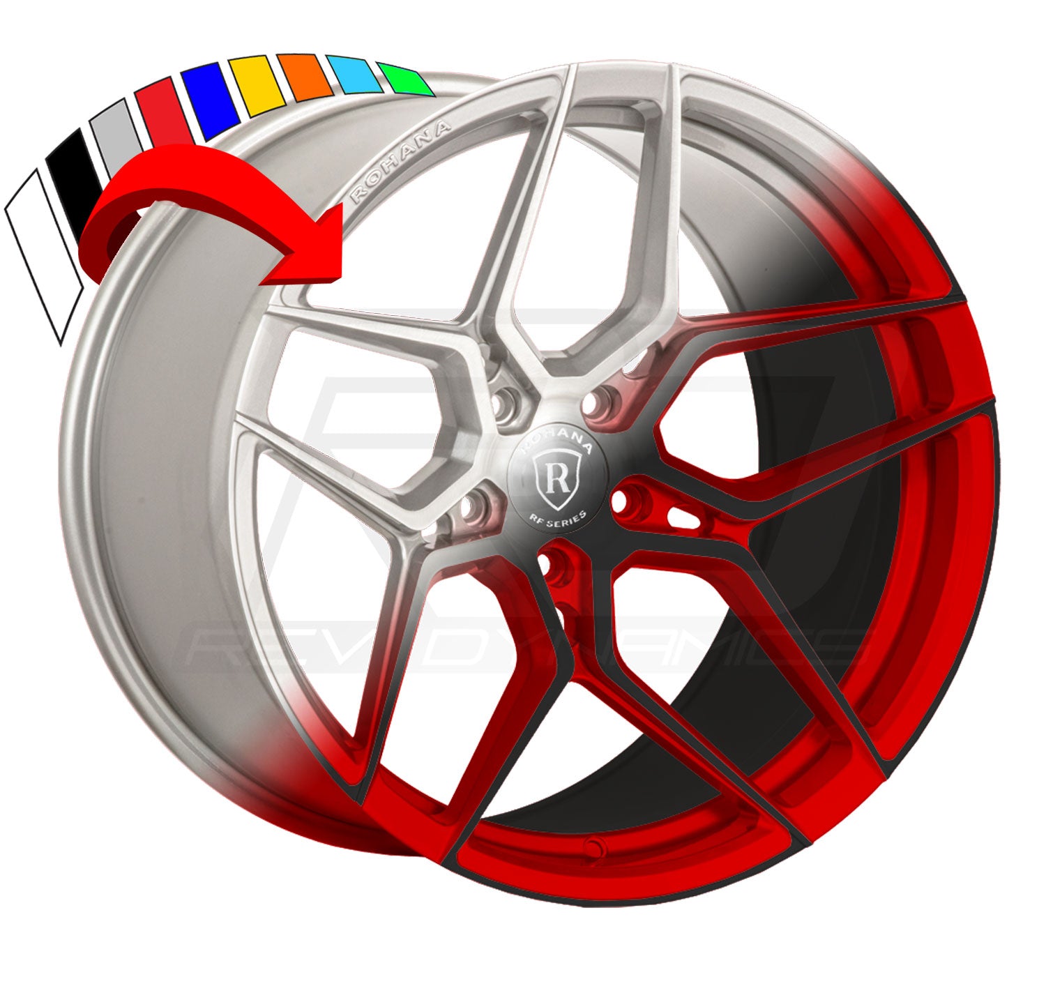 Rohana RFX11 C8 Corvette 20x9