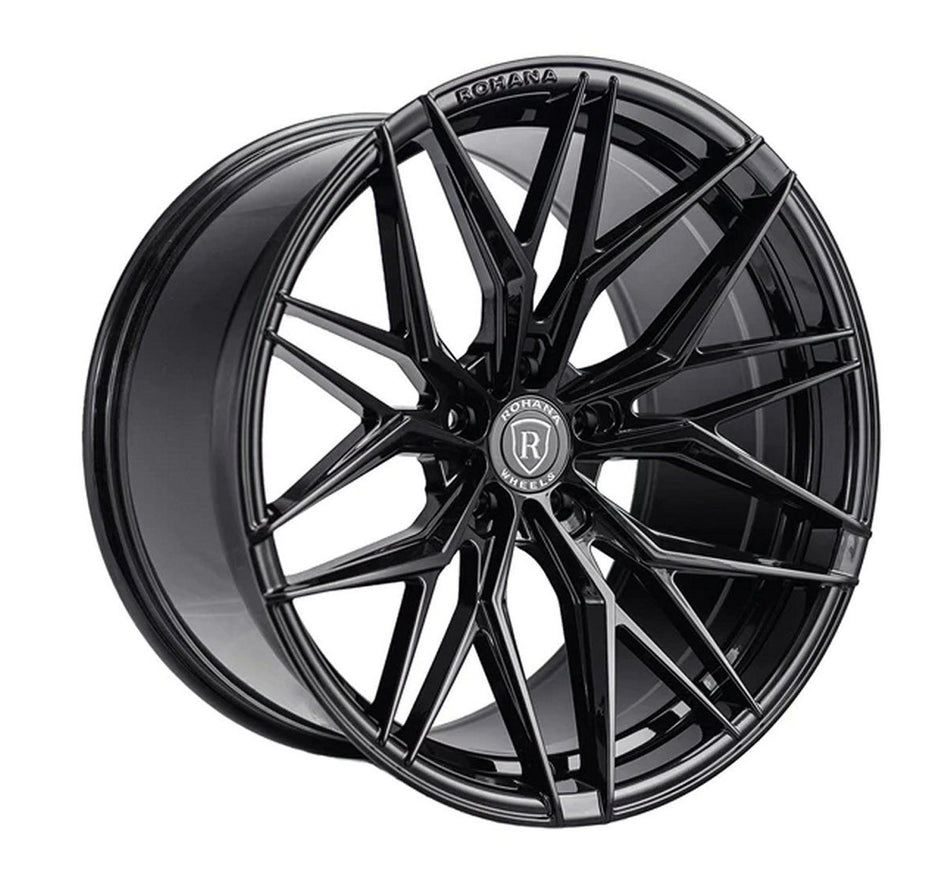 Rohana RFX17 C8 Corvette 19x8.5" Front 20x12" Rear Wheel and Tire Package