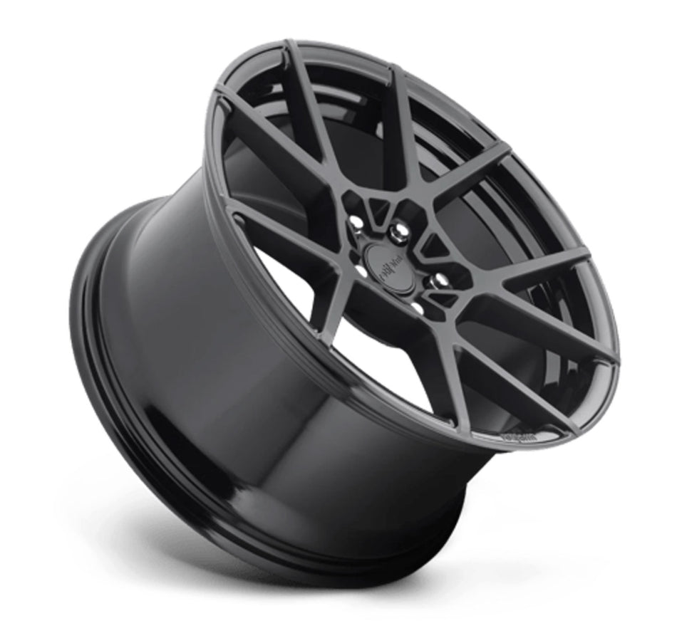 Rotiform KPS Tesla Model 3 19" Front and Rear Wheel and Tire Package - Matte Black