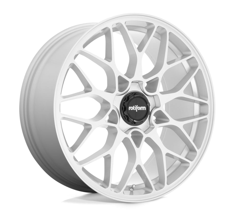 Rotiform SGN Tesla Model 3 20" Front and Rear Wheel and Tire Package - Gloss Silver