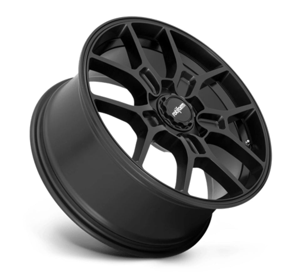 Rotiform ZMO Tesla Model 3 19" Front and Rear Wheel and Tire Package - Matte Black