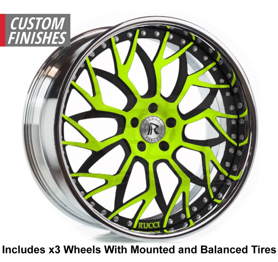 Rucci Grip Slingshot 22" Wheel and Tire Package