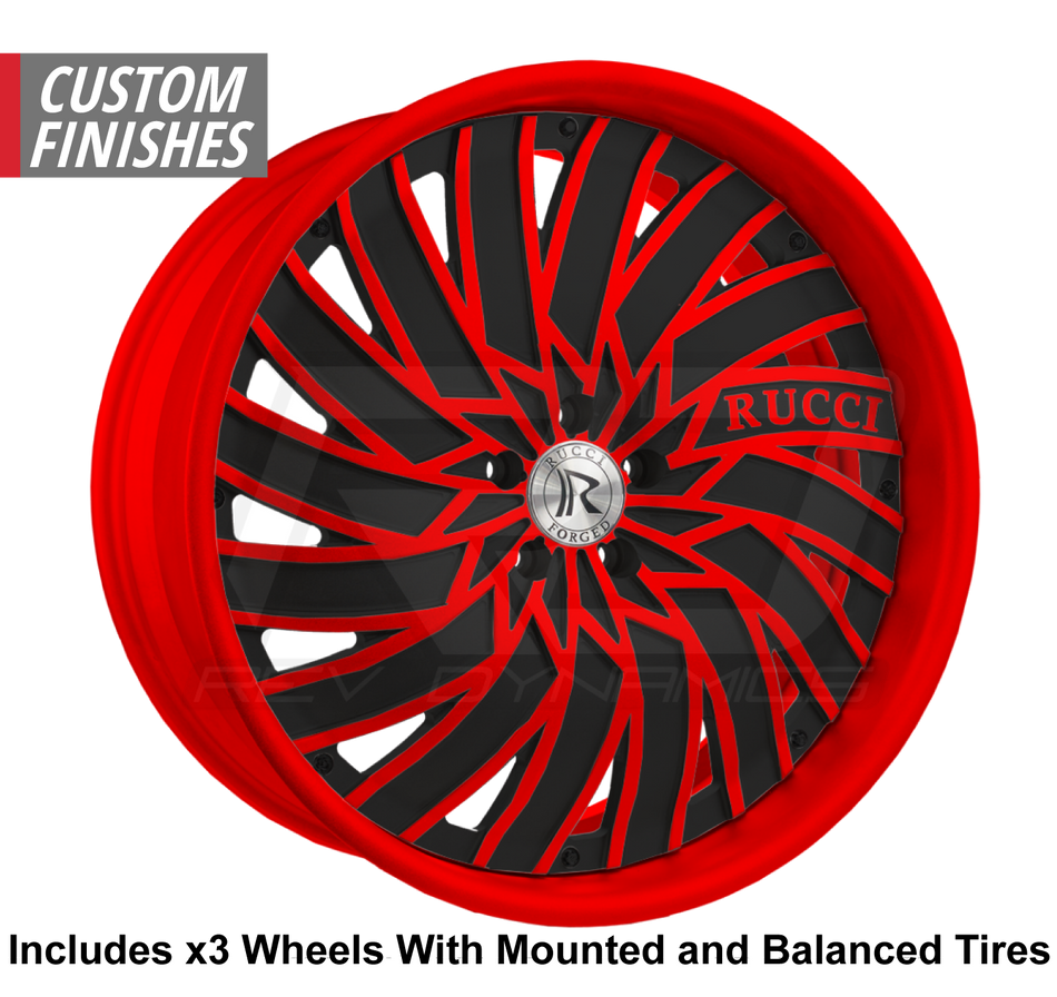 Rucci Squad Slingshot 22" Wheel and Tire Package