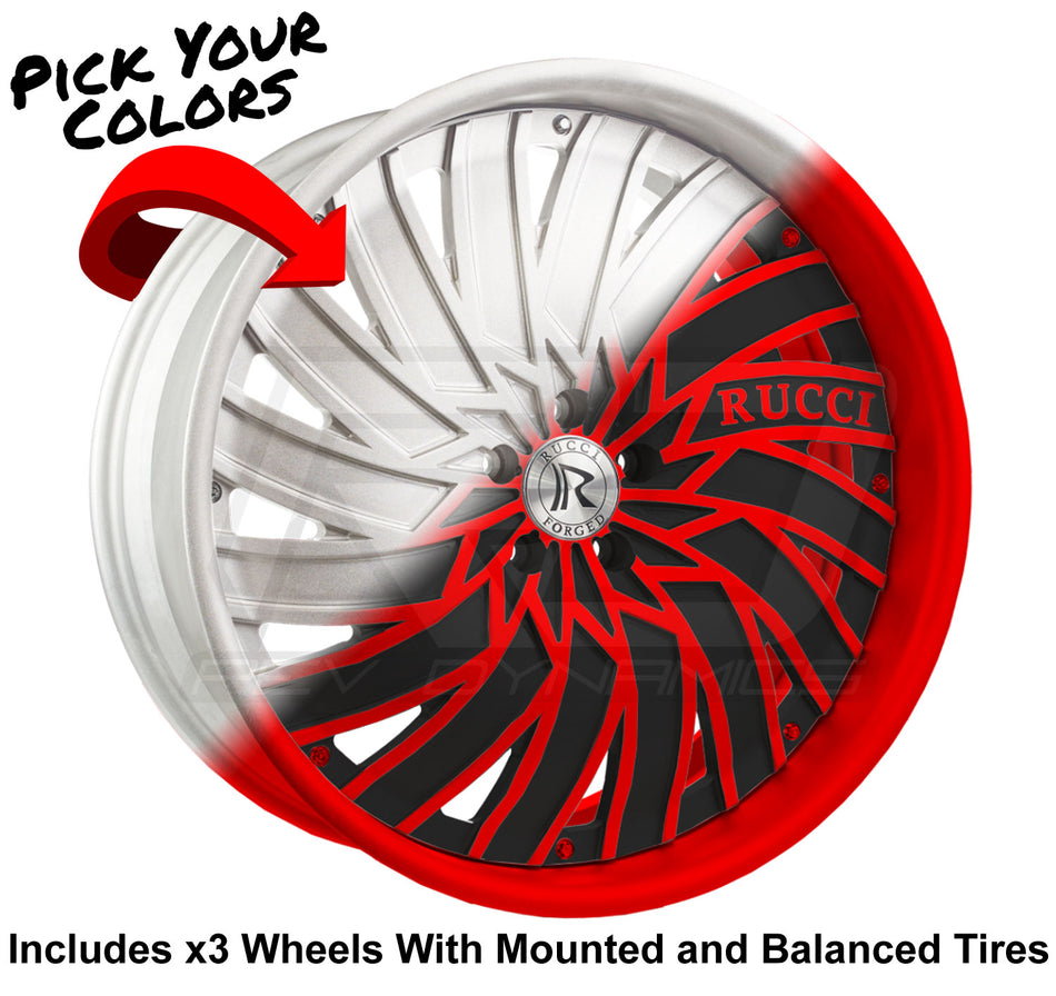 Rucci Squad Slingshot 20" Wheel and Tire Package