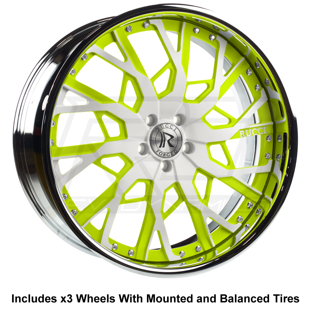 Rucci Lit Slingshot 24" Wheel and Tire Package - Rev Dynamics