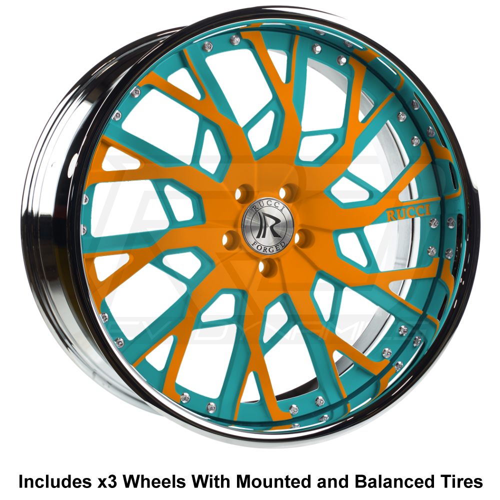 Rucci Lit Slingshot 22" Wheel and Tire Package - Rev Dynamics