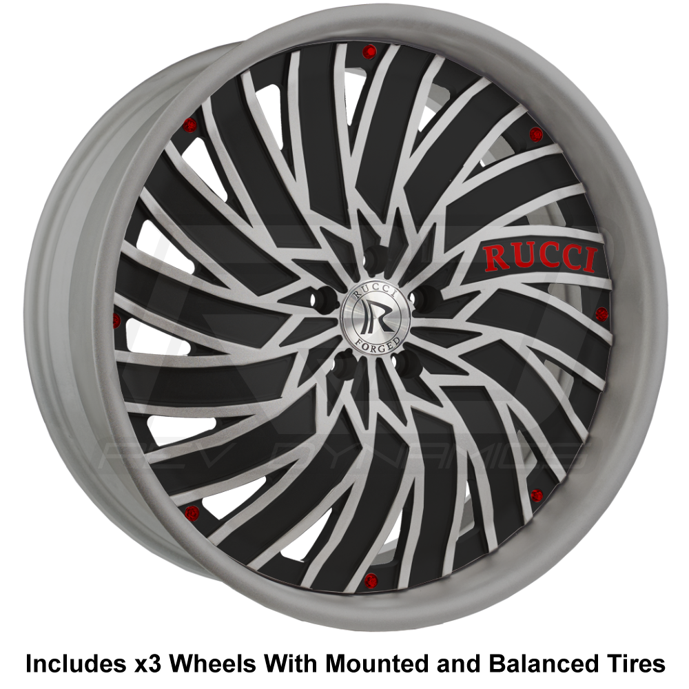 Rucci Squad Slingshot 24" Wheel and Tire Package - Rev Dynamics