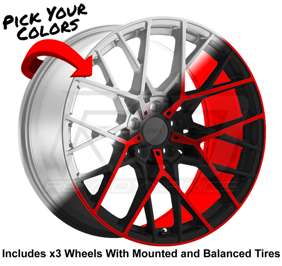 TSW Sebring 20" Slingshot Wheel and Tire Package