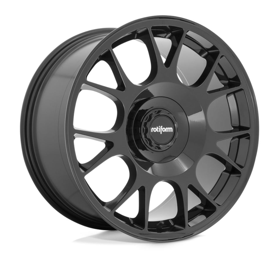 Rotiform TUF-R Tesla Model 3 20" Front and Rear Wheel and Tire Package - Gloss Black