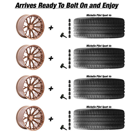 Tesla-Model-3-Ferrada-FR9-Bronze-20in-wheel-and-Michelin-Pilot-Sport-4s-tire-package