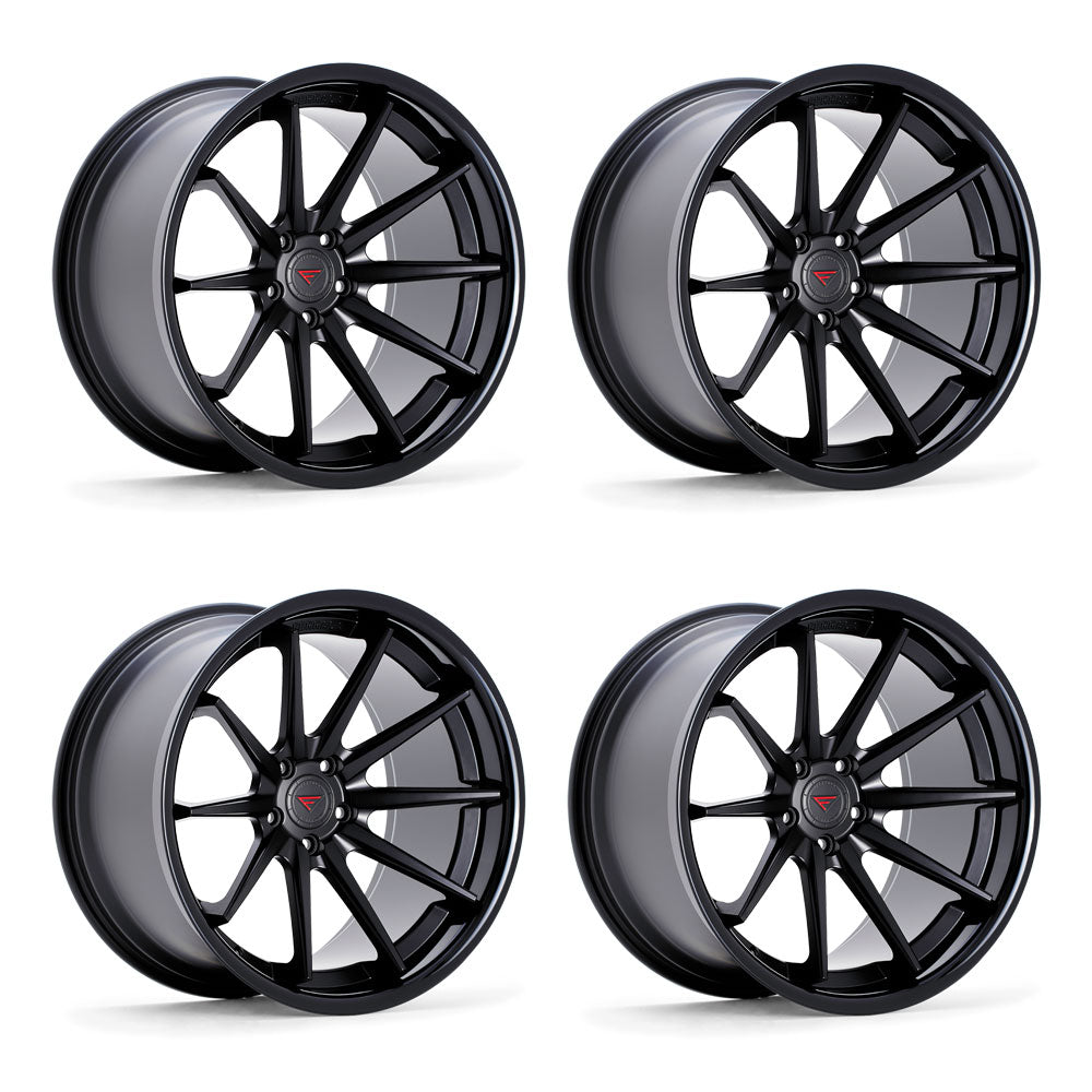 Tesla Model 3 Ferrada FR4 Matte Black 20in wheel package