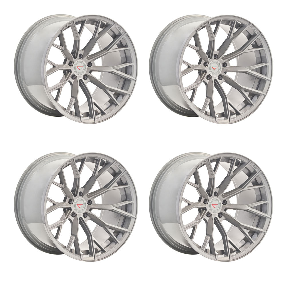 Tesla Model 3 Ferrada FR9 Storm Gray 20in wheel package