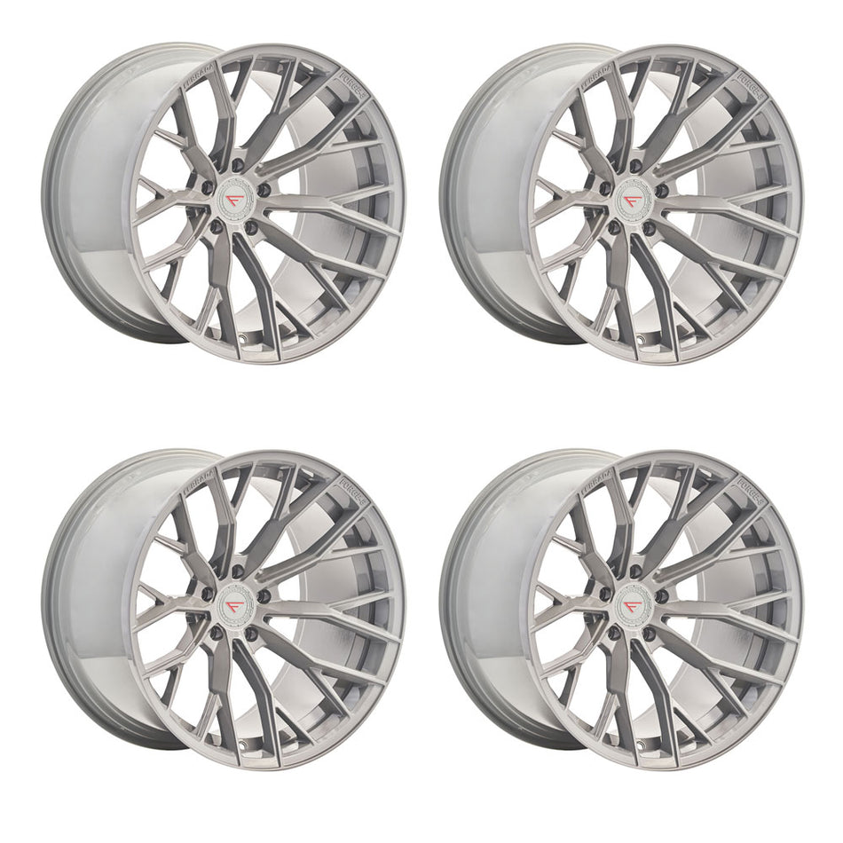 Tesla Model 3 Ferrada FR9 Storm Gray 20in wheel package