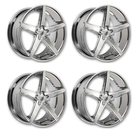 Tesla Model 3 Lexani R-4 Chrome 20in wheel package