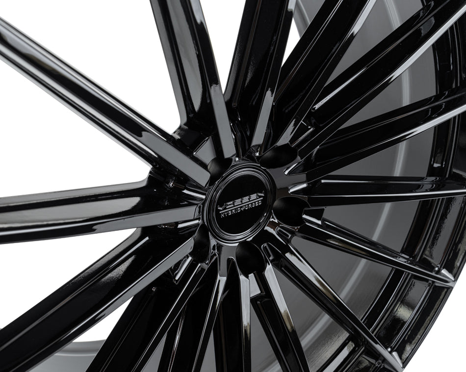 Vossen HX-4 C7 Z06 Corvette 19" Front 20" Rear Wheel and Tire Package - Gloss Black