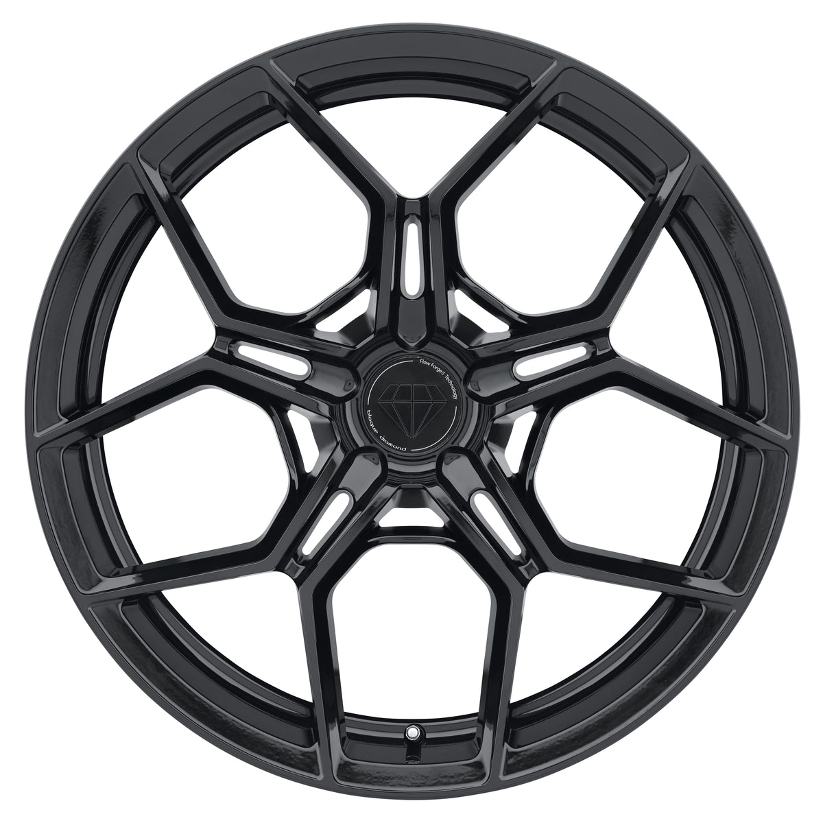 Blaque Diamond BD-F25 C8 Corvette 20x9" Front 21x12" Rear Wheel and Tire Package - Rev Dynamics