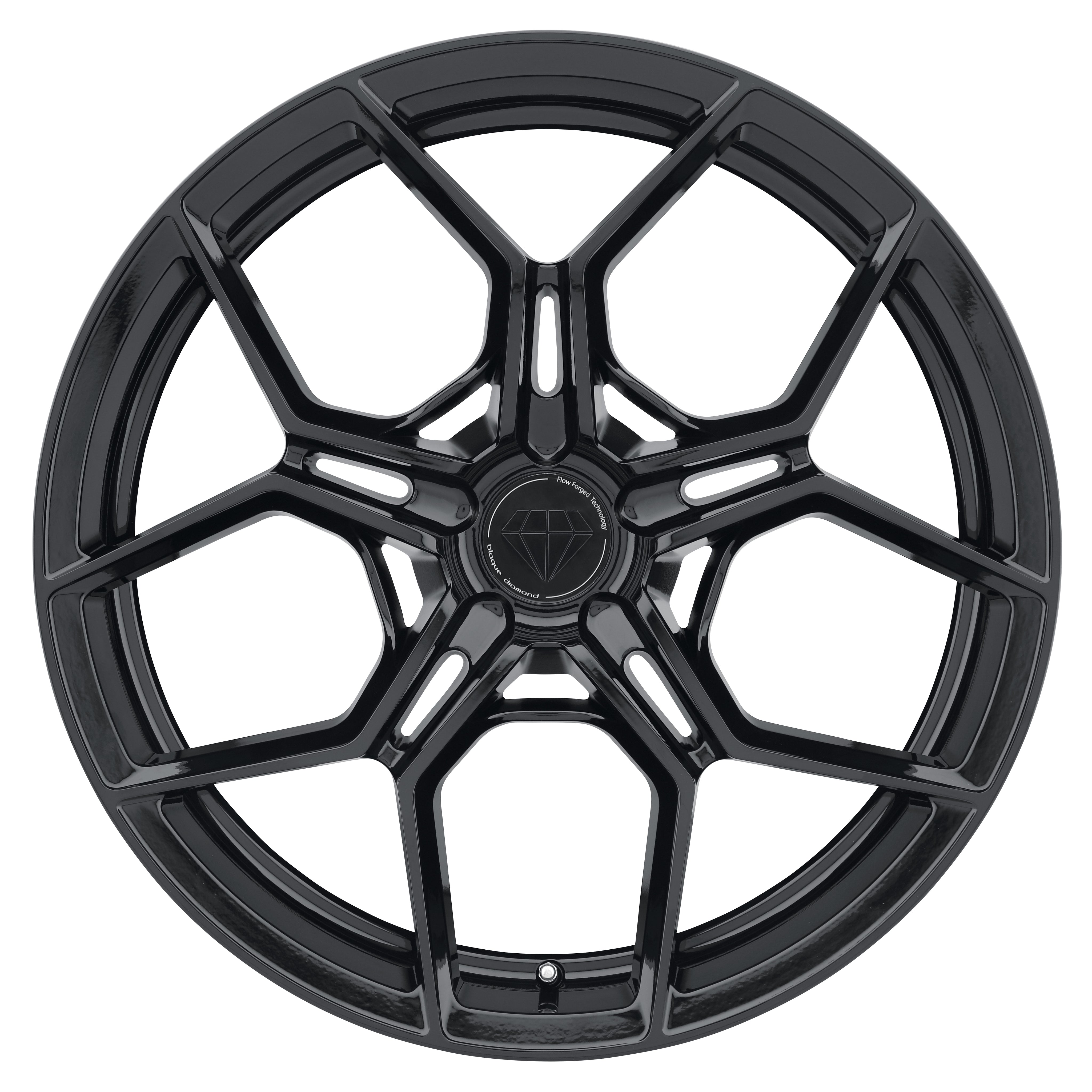 Blaque Diamond BD-F25 C8 Corvette 20x9" Front 21x12" Rear Wheel and Tire Package - Rev Dynamics