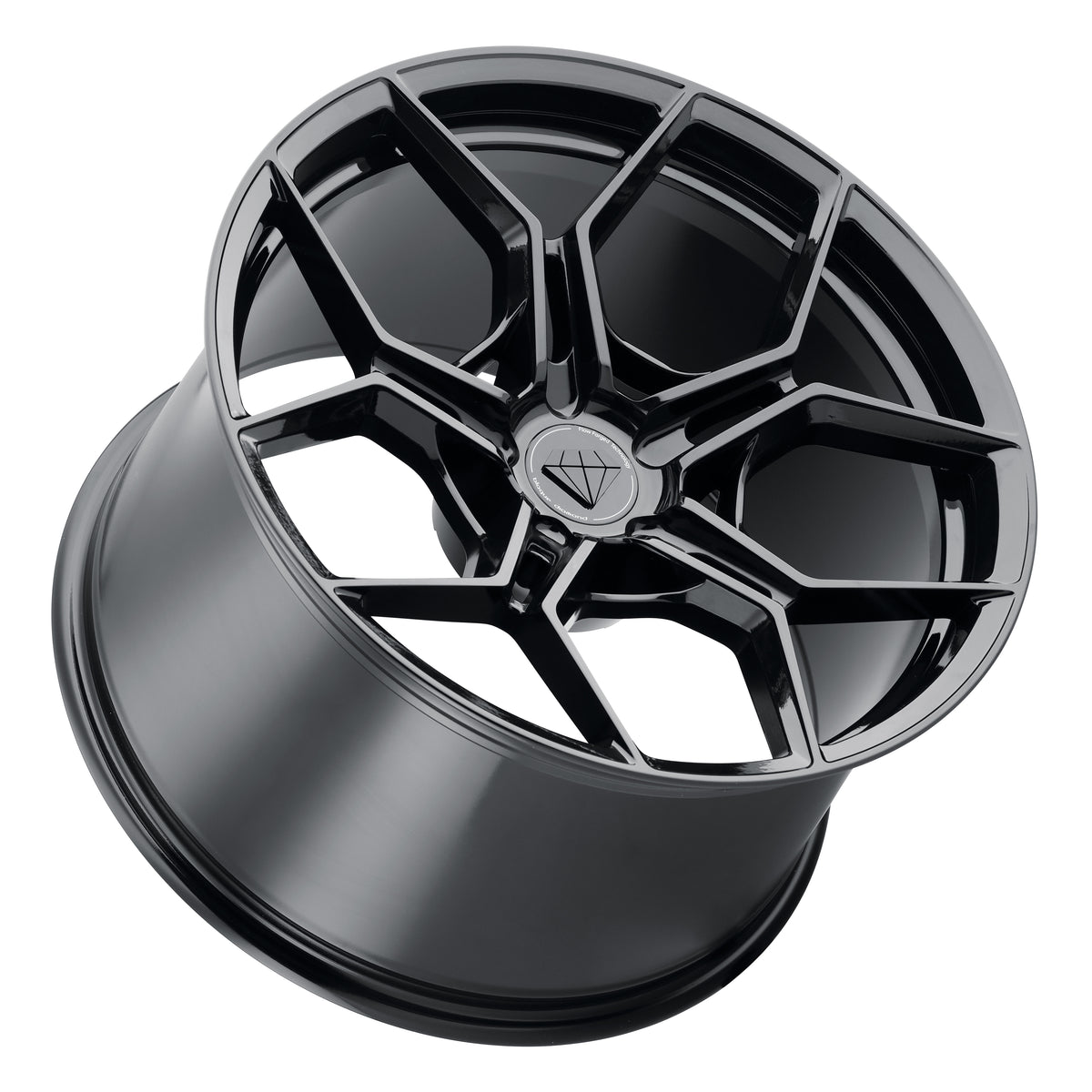 Blaque Diamond BD-F25 C8 Corvette 20x9" Front 21x12" Rear Wheel and Tire Package - Rev Dynamics