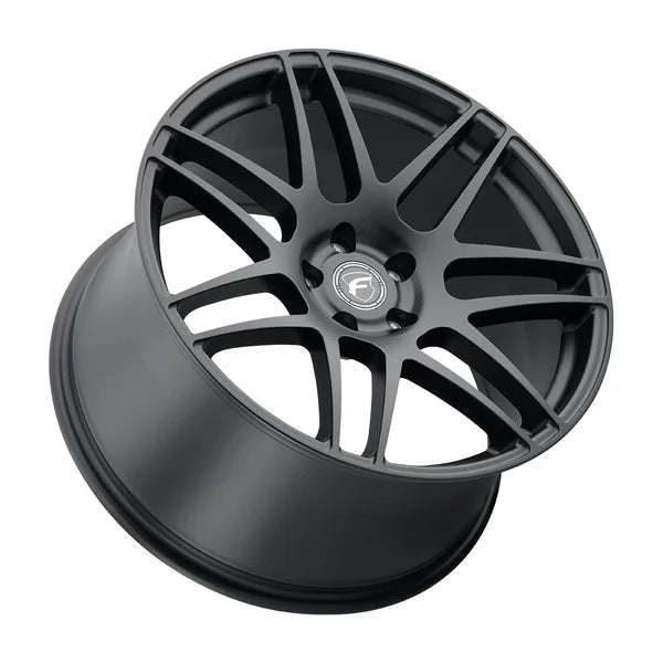 Forgestar F14 C7 Z06 Corvette 19" Front 20" Rear Wheel and Tire Package - Matte Black