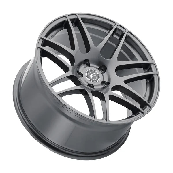 Forgestar F14 C7 Z06 Corvette 19" Front 20" Rear Wheel and Tire Package - Gloss Anthracite