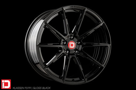 Klassen ID F07R C8 Corvette 20x9" Front 21x12" Rear Wheel and Tire Package - Rev Dynamics