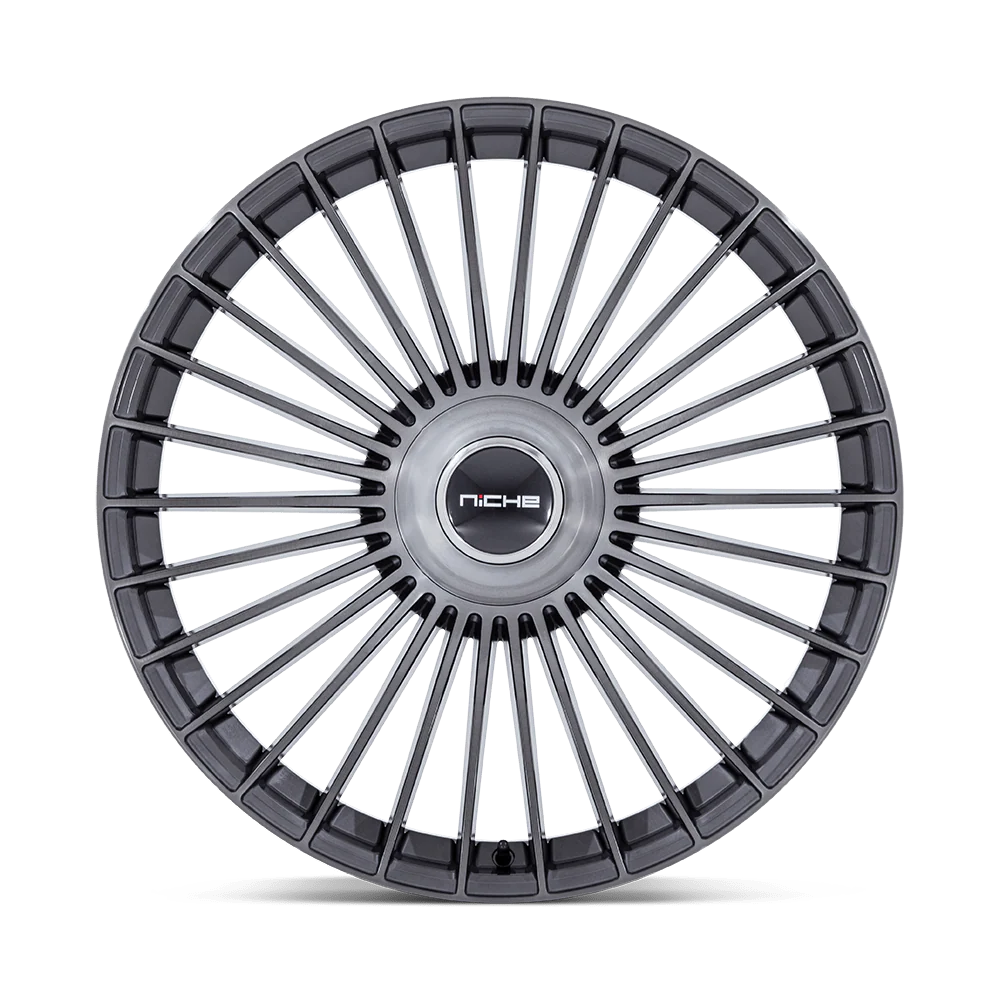 Niche Serene Slingshot 20" Front 22" Rear Wheel and Tire Package Front View