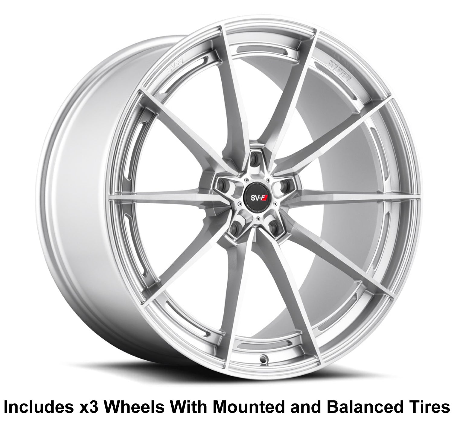 Savini SV-F1 Slingshot 20" Super Wide Rear (345 or 335) Wheel and Tire Package - Rev Dynamics