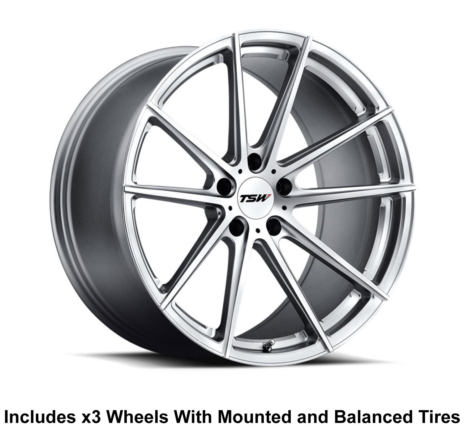 TSW Bathurst 20" Slingshot Wheel and Tire Package - Rev Dynamics