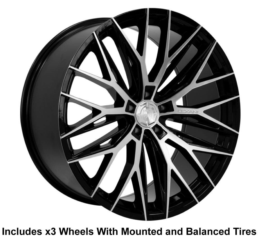 Lexani Aries Slingshot 22" Wheel and Tire Package - Rev Dynamics