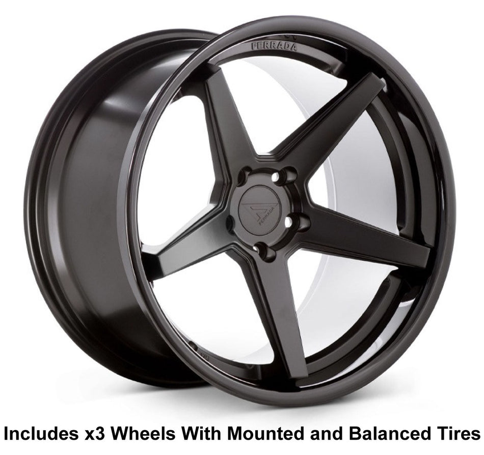 Ferrada FR3 Slingshot 19" Front 20" Rear Wheel and Tire Package - Rev Dynamics