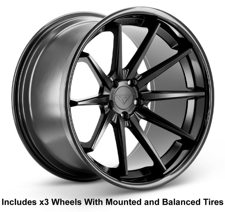 Ferrada FR4 Slingshot 19" Front 20" Rear Wheel and Tire Package - Rev Dynamics