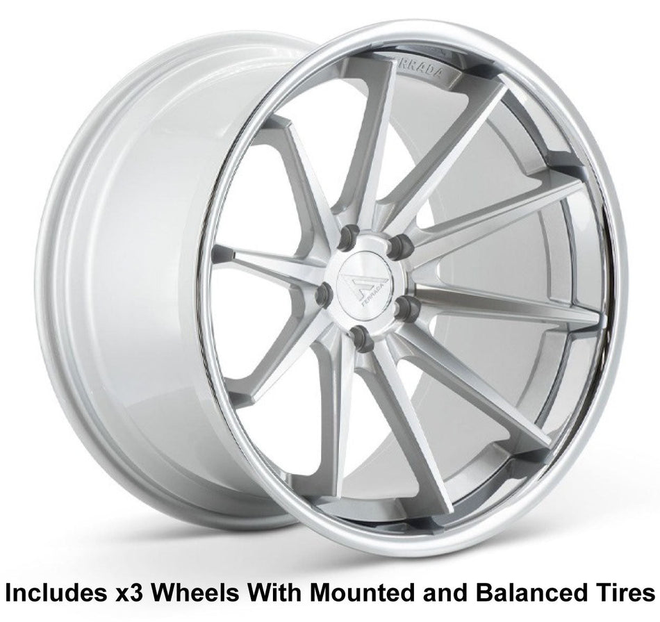 Ferrada FR4 Slingshot 19" Front 20" Rear Wheel and Tire Package - Rev Dynamics