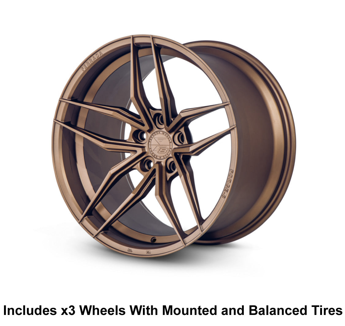 Ferrada F8-FR5 Forged Slingshot 20" Wheel and Tire Package