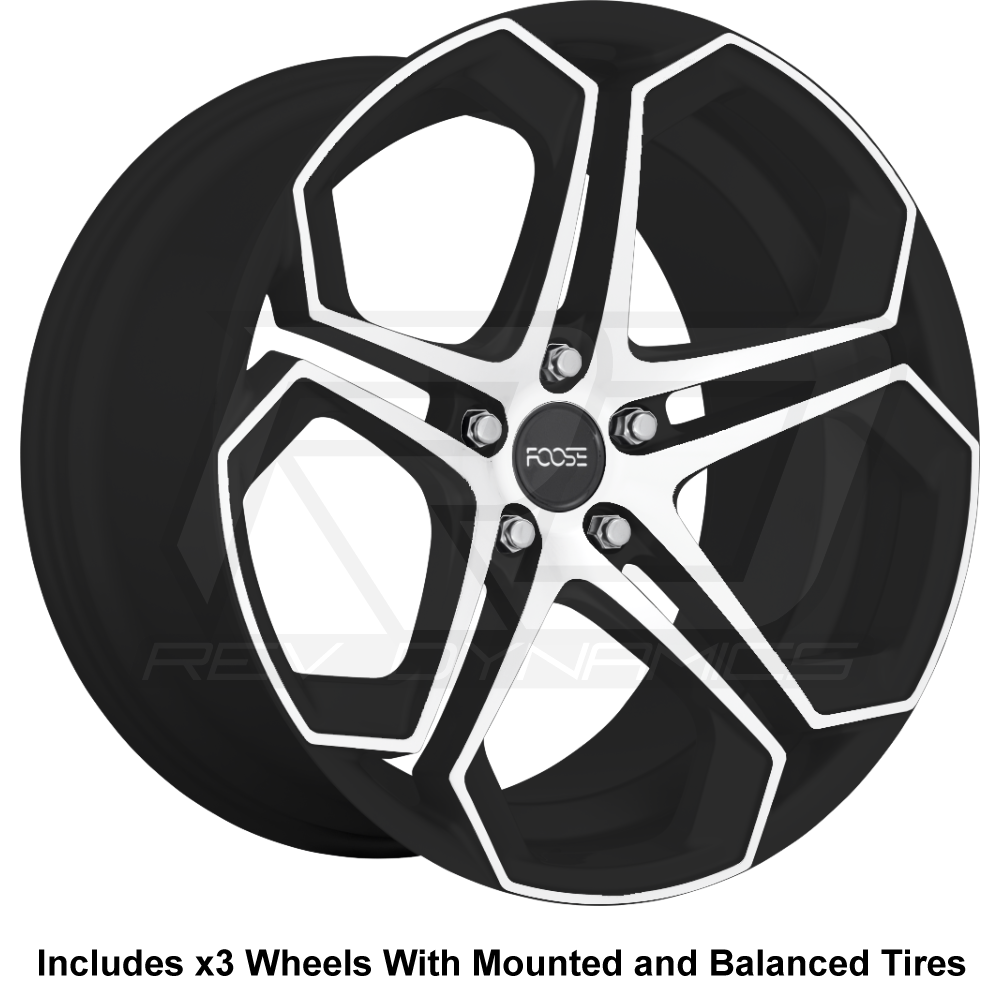 Foose Impala Slingshot 20" Wheel and Tire Package - Rev Dynamics