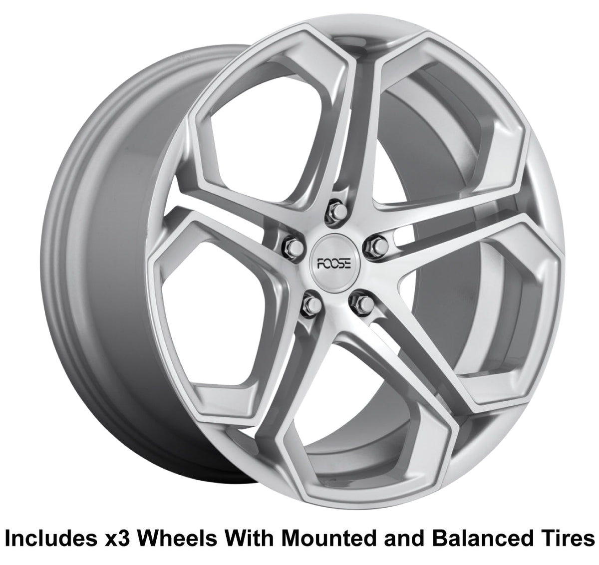 Foose Impala Slingshot 20" Wheel and Tire Package - Rev Dynamics