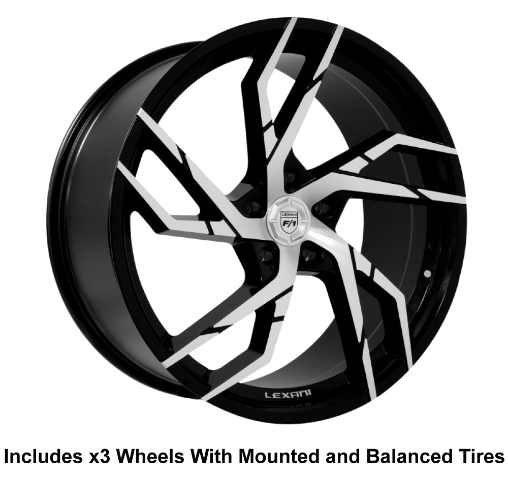 Lexani Alpha Slingshot 22" Wheel and Tire Package - Rev Dynamics
