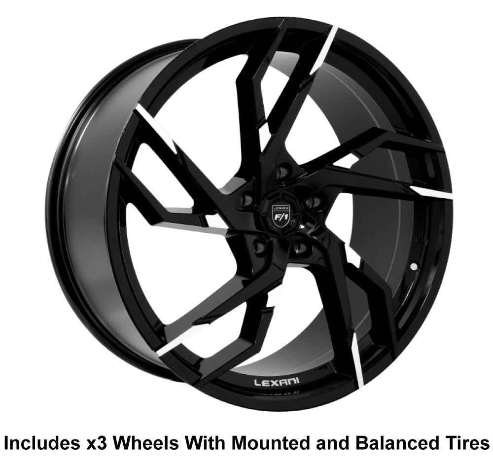 Lexani Alpha Slingshot 22" Wheel and Tire Package - Rev Dynamics