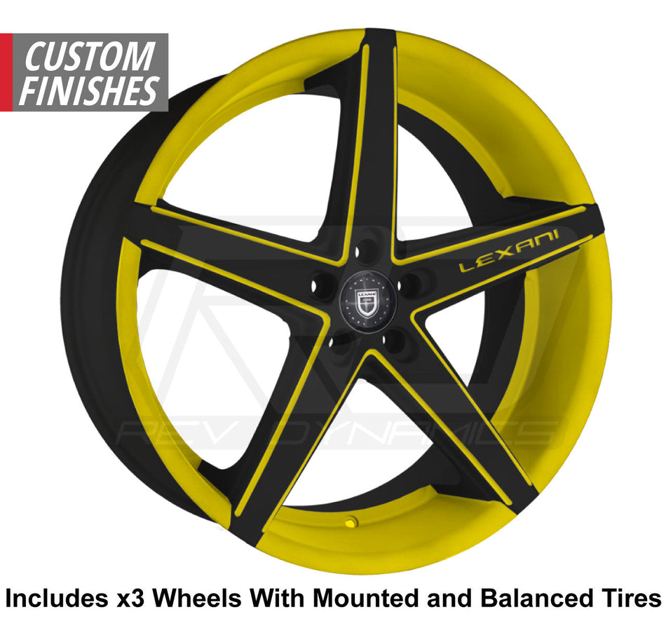 Lexani R-4 Slingshot 22" Wheel and Tire Package