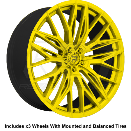 Lexani Aries Slingshot 22" Wheel and Tire Package - Rev Dynamics