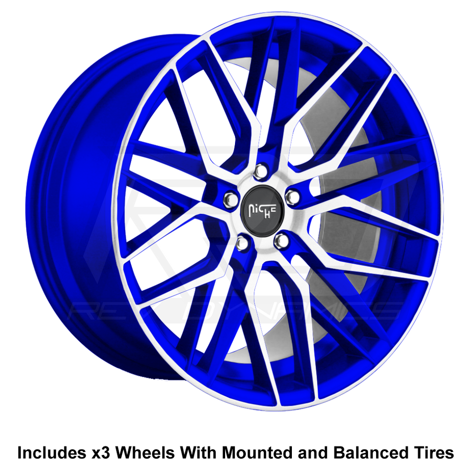 Niche Gamma 20" Slingshot Wheel and Tire Package - Rev Dynamics