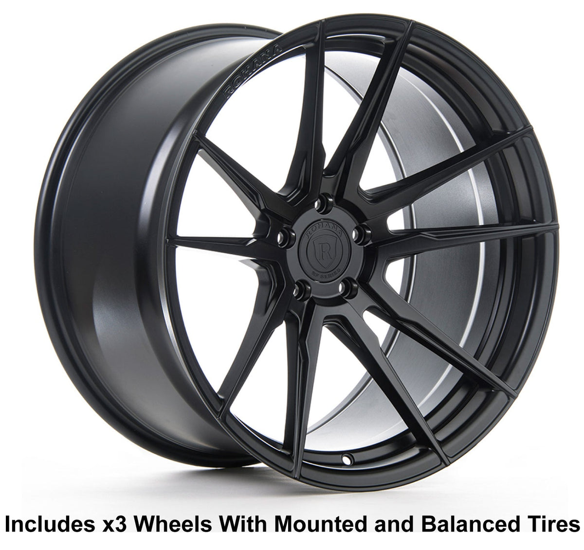 Rohana RF2 Slingshot 22" Wheel and Tire Package - Rev Dynamics