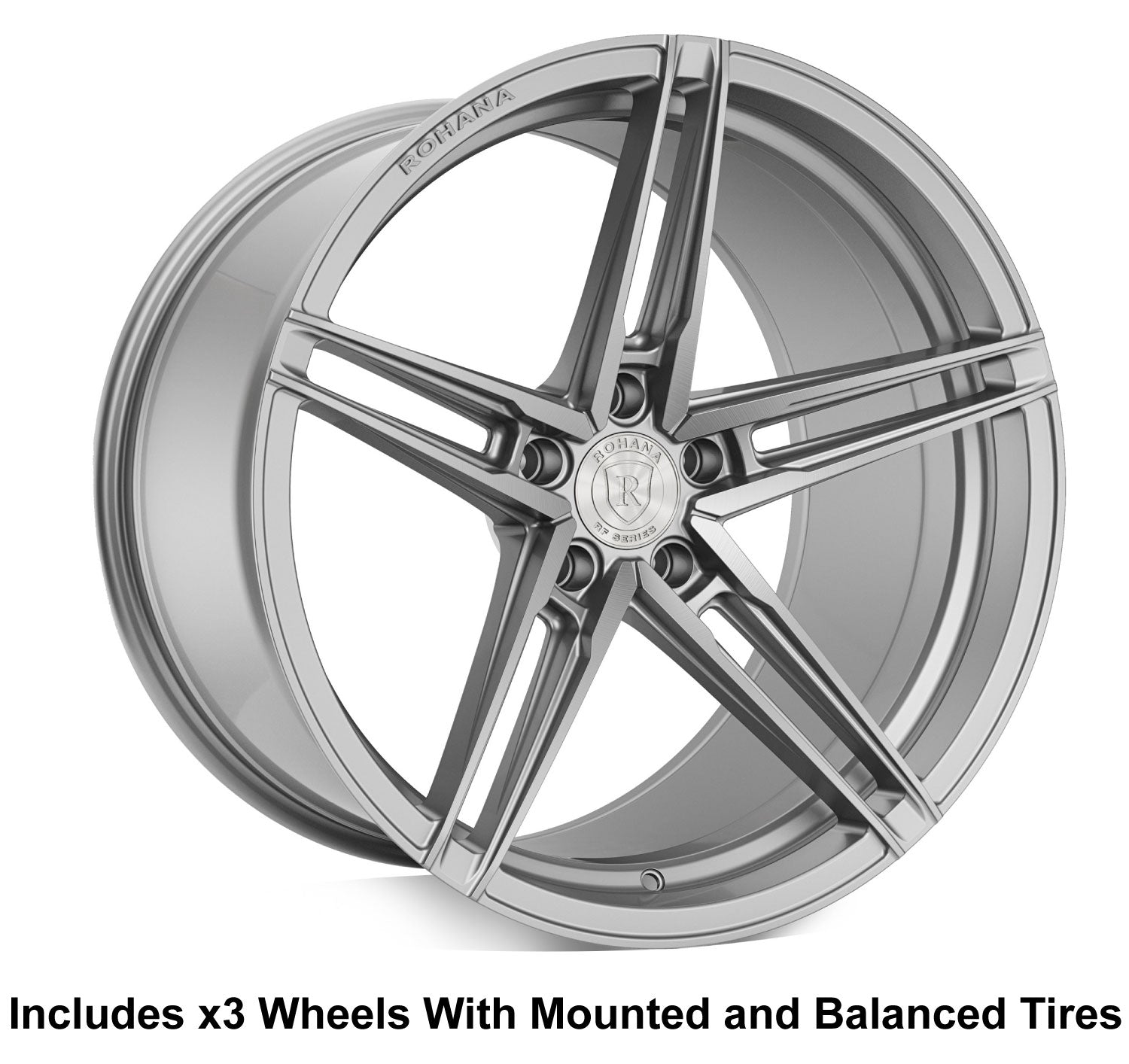 Rohana RFX15 Slingshot 20" Wheel and Tire Package - Rev Dynamics