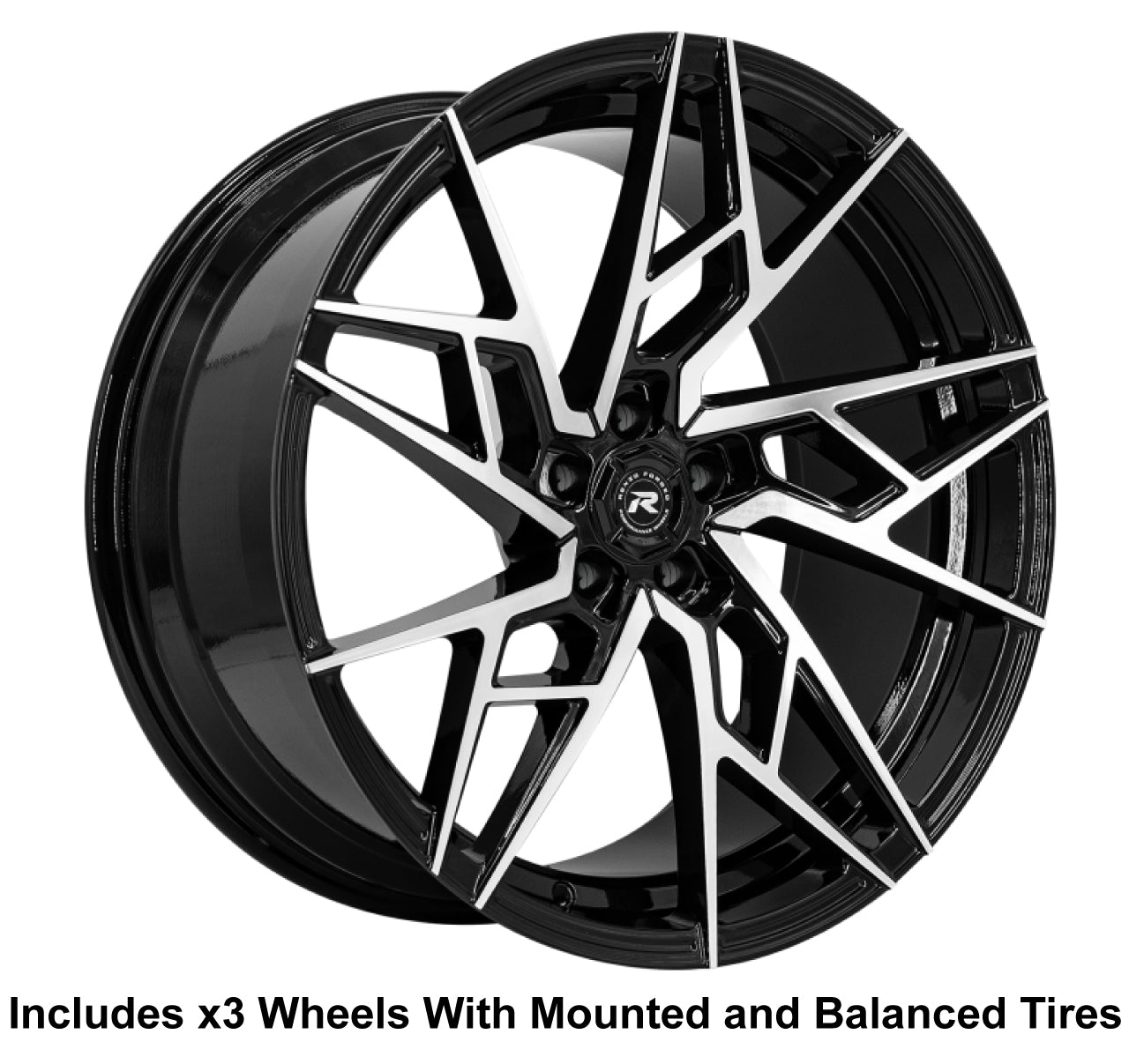 Lexani Renzo Ascari Slingshot 22" Wheel and Tire Package - Rev Dynamics