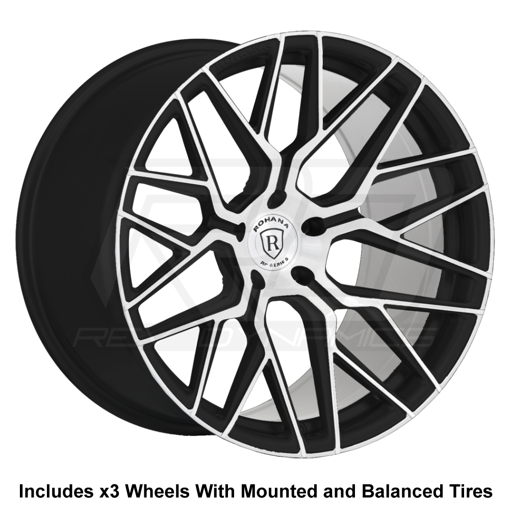 Rohana RFX10 Slingshot 20" Wheel and Tire Package - Rev Dynamics