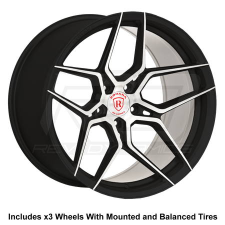 Rohana RFX11 Slingshot 20" Wheel and Tire Package - Rev Dynamics