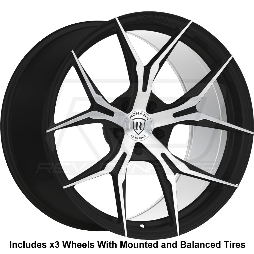 Rohana RFX5 Slingshot 20" (305 Rear) Wheel and Tire Package - Rev Dynamics