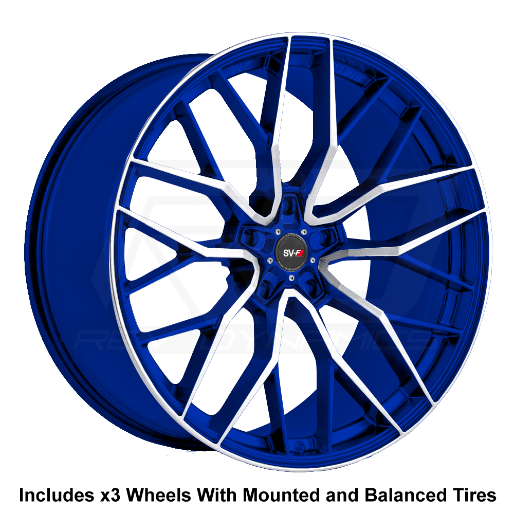 Slingshot Black and Navy Blue SV-F2 Wheel