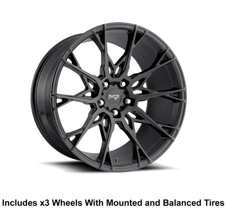 Niche Staccato Slingshot 20" Wheel and Tire Package - Rev Dynamics